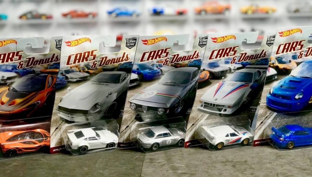 Mobil Hot Wheels Langka Cars & Donuts Complete Mobil Hot Wheels Langka Cars & Donuts Complete