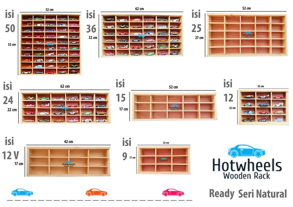 Rak HotWheels. Tomica. Matchbox. Diecast Skala 64 - seri natural Rak HotWheels. Tomica. Matchbox. Diecast Skala 64 - seri natural