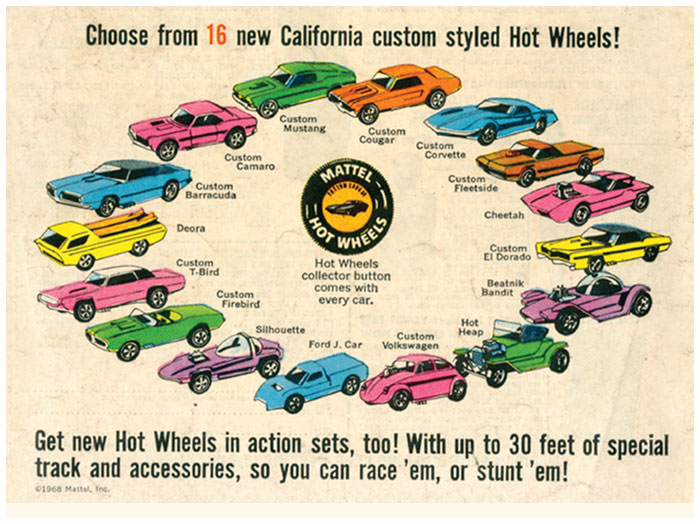Sejarah Mobil Hot Wheels original sweet 16 1968 Sejarah Mobil Hot Wheels original sweet 16 1968