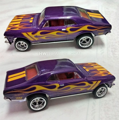 hot wheels langka super treasure hunt 68 Chevy Nova hot wheels langka super treasure hunt 68 Chevy Nova
